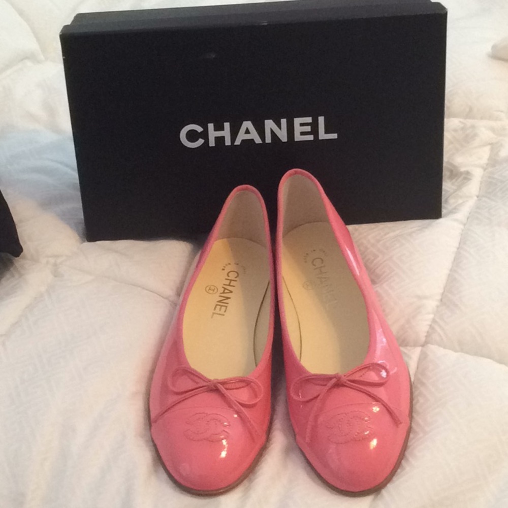 Chanel Patent Ballet Flats SALE LOWEST - Picture 7 of 8